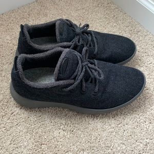 Allbirds Wool Runners Sneakers Gray/black Men’s Size 9
